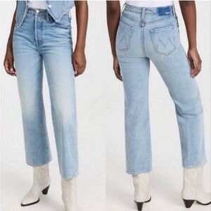 Mother Superior Ramble Ankle Jeans